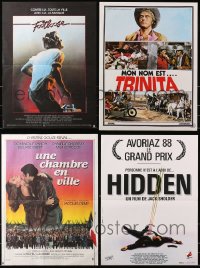 5a562 LOT OF 10 FORMERLY FOLDED 15X21 FRENCH POSTERS 1970s-2000s a variety of movie images!
