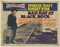 5b007 BAD DAY AT BLACK ROCK TC 1955 Spencer Tracy tries to find out just what happened to Kamoko!