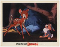 5b192 BAMBI LC R1966 Walt Disney cartoon deer classic, great close up of Bambi & Thumper!