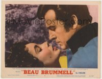 5b201 BEAU BRUMMELL LC #4 1954 Elizabeth Taylor could not resist adventurer Stewart Granger!