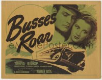 5b019 BUSSES ROAR TC 1942 Richard Travis & Julie Bishop, runaway bus filled with dynamite!