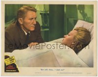 5b265 CASS TIMBERLANE LC #3 1948 Spencer Tracy tells Lana Turner in hospital bed that he needs her!