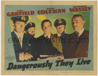 5b302 DANGEROUSLY THEY LIVE LC 1942 Raymond Massey w/ Henry Rowland, Henry Victor & more!