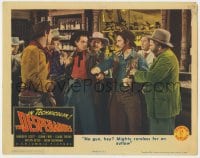 5b317 DESPERADOES LC 1943 outlaw Glenn Ford still puts up a fight without his gun!
