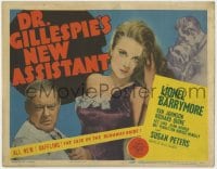 5b039 DR. GILLESPIE'S NEW ASSISTANT TC 1942 different image of Lionel Barrymore & sexy Susan Peters!