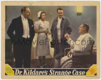 5b338 DR. KILDARE'S STRANGE CASE LC 1940 Lionel Barrymore as Dr. Gillespie, Lew Ayres, Laraine Day