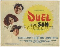 5b041 DUEL IN THE SUN TC 1947 Jennifer Jones, Gregory Peck & Joseph Cotten in King Vidor epic!