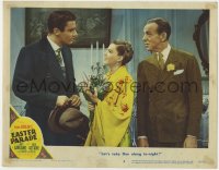 5b352 EASTER PARADE LC #3 1948 Judy Garland asks Peter Lawford to bring Fred Astaire along tonight!