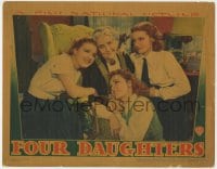 5b394 FOUR DAUGHTERS LC 1938 mom May Robson with Priscilla Lane, Rosemary Lane & Lola Lane!