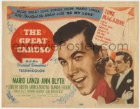 5b060 GREAT CARUSO TC 1951 opera star Mario Lanza & pretty Ann Blyth sing great love songs!