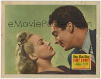 5b482 I WAKE UP SCREAMING LC 1941 romantic close up of Victor Mature & sexy Betty Grable, Hot Spot!