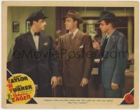5b503 JOHNNY EAGER LC 1942 Robert Taylor threatens to take Sterling's half million and his dame!