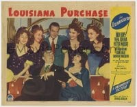5b547 LOUISIANA PURCHASE LC 1941 Bob Hope standing between four pretty showgirls, Irving Berlin!
