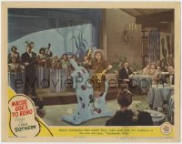 5b556 MAISIE GOES TO RENO LC #5 1944 Ann Sothern as cowgirl on fake horse singing Panhandle Pete!