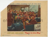 5b578 McCONNELL STORY int'l LC #6 1955 June Allyson & Alan Ladd just married, Tiger in the Sky!