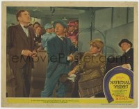5b622 NATIONAL VELVET LC #2 1944 Mickey Rooney weighing disguised jockey Elizabeth Taylor!