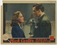 5b627 NICK CARTER MASTER DETECTIVE LC 1939 Rita Johnson is Walter Pidgeon's most beautiful clue!