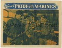5b685 PRIDE OF THE MARINES LC 1945 John Ridgely & another with John Garfield holding envelope!