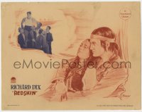 5b710 REDSKIN LC 1929 great artwork image of Native American Indian Richard Dix by N.J. Hanneman!