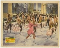 5b757 SECOND FIDDLE LC 1939 wonderful image of pretty ice skater Sonja Henie in musical number!