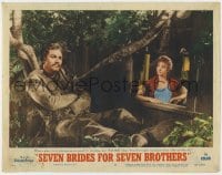 5b759 SEVEN BRIDES FOR SEVEN BROTHERS LC #3 1954 will Jane Powell forgive husband Howard Keel!