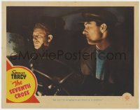 5b761 SEVENTH CROSS LC #3 1944 truck driver tells Spencer Tracy he isn't going to get mixed up!