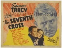 5b101 SEVENTH CROSS TC 1944 Spencer Tracy in his greatest role, Signe Hasso, Fred Zinnemann, WWII