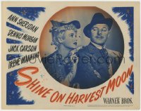 5b769 SHINE ON HARVEST MOON LC 1944 great close up of pretty Marie Wilson & Jack Carson!