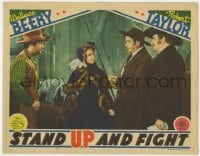 5b809 STAND UP & FIGHT LC 1939 Wallace Beery & Florence Rice are insane to marry, Robert Taylor