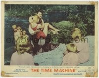 5b889 TIME MACHINE LC #4 1960 H.G. Wells, Rod Taylor saves sexy Yvette Mimieux from river!