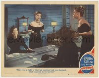 5b922 UNDERCURRENT LC #8 1946 Katharine Hepburn gets bad news from Jayne Meadows!