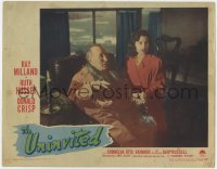5b928 UNINVITED LC #5 1944 close up of scared Gail Russell holding Donald Crisp's hand!