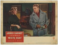 5b969 WHITE HEAT LC #3 1949 sexy Virginia Mayo loves James Cagney when he's got lots of dough!