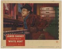 5b970 WHITE HEAT LC #5 1949 crazy laughing James Cagney is on top of the world, Ma, classic scene!