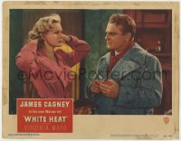 5b971 WHITE HEAT LC #7 1949 James Cagney is Cody Jarrett with Virginia Mayo, classic film noir!