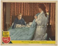 5b979 WITHOUT LOVE LC #6 1945 Katharine Hepburn finds sleepwalker Spencer Tracy in her bed!