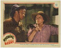 5b983 WYOMING LC 1940 Wallace Beery loves that Marjorie Main can cook, kiss & shoe a horse!
