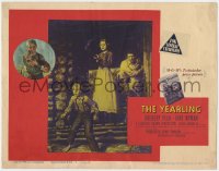 5b141 YEARLING TC 1946 Gregory Peck, Jane Wyman, Claude Jarman Jr. & baby deer, classic!