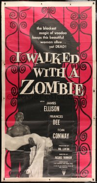5c163 I WALKED WITH A ZOMBIE 3sh R1956 classic Val Lewton & Jacques Tourneur voodoo horror!