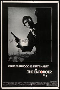 5c434 ENFORCER 40x60 1976 classic image of Clint Eastwood as Dirty Harry holding .44 magnum!