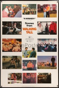 5c495 WALKING TALL 40x60 1973 cool images of Joe Don Baker as Buford Pusser, classic!