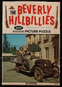 5c006 BEVERLY HILLBILLIES game & puzzle set 1963 Jed, Jethro & Elly May move to Beverly Hills!