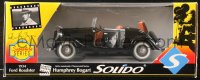 5c022 CASABLANCA die-cast metal car 1994 Humphrey Bogart, Ford V-8 Roadster Solido!