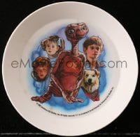 5c029 E.T. THE EXTRA TERRESTRIAL plate 1983 great color images of characters from the movie!