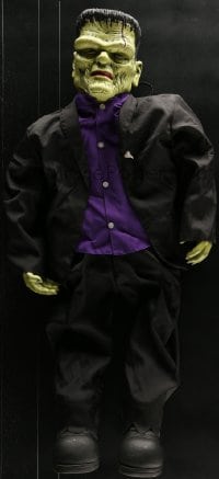 5c023 FRANKENSTEIN doll 1960s cool doll with purple shirt and black suit, perfect for Halloween!