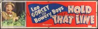 5c517 HOLD THAT LINE paper banner 1952 Leo Gorcey & The Bowery Boys, college football!
