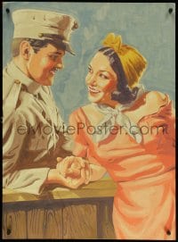 5c144 CUBAN LOVE SONG 25x34 special poster 1931 Tibbett loves pretty Lupe Velez, Gaston Studios!