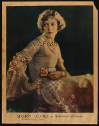 5c116 MARION DAVIES MGM personality poster 1930s wonderful portrait of the MGM leading lady!