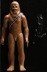 5c043 STAR WARS action figure 1978 George Lucas sci-fi classic toy, Chewbacca with Bowcaster!