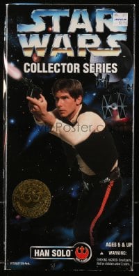 5c038 STAR WARS action figure 1996 Kenner Collector's Series, Harrison Ford as Han Solo!